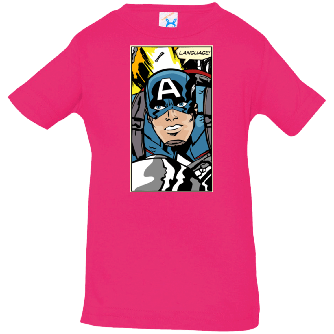 T-Shirts Hot Pink / 6 Months Language Infant Premium T-Shirt