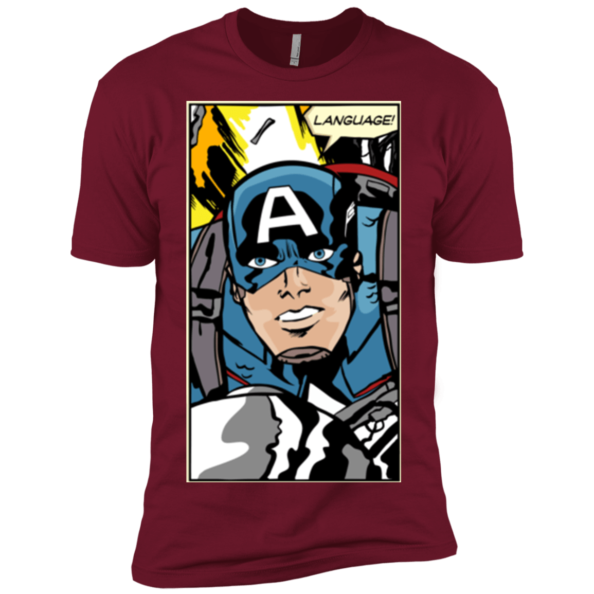 T-Shirts Cardinal / X-Small Language Men's Premium T-Shirt