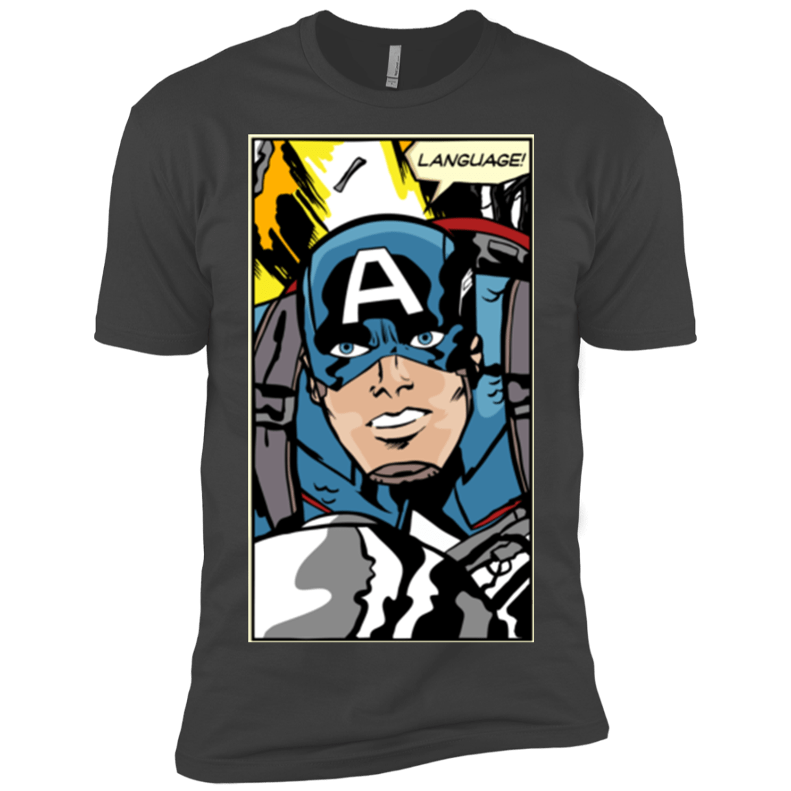 T-Shirts Heavy Metal / X-Small Language Men's Premium T-Shirt