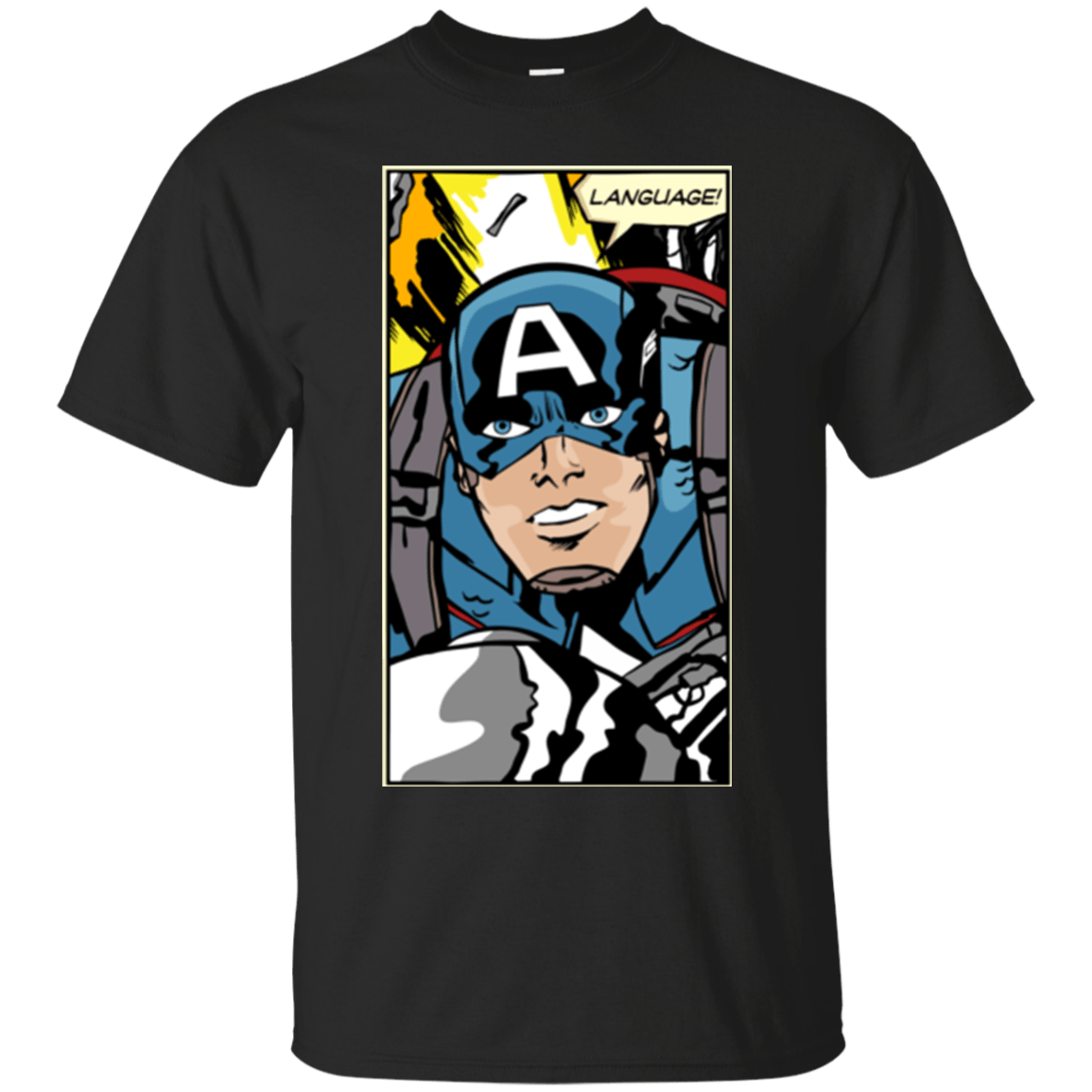 T-Shirts Black / S Language T-Shirt