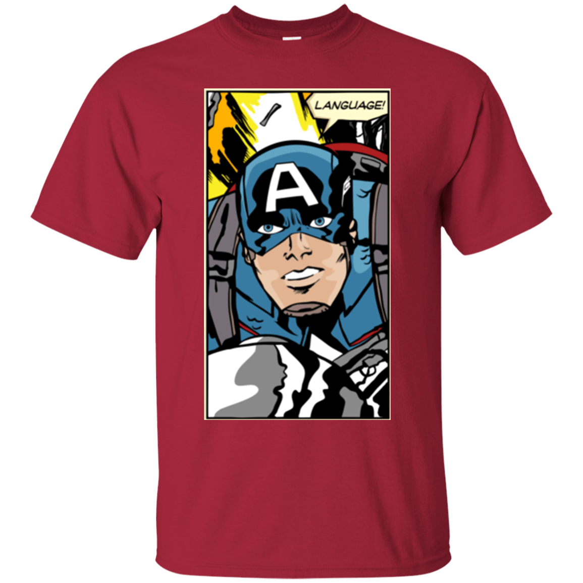 T-Shirts Cardinal / S Language T-Shirt