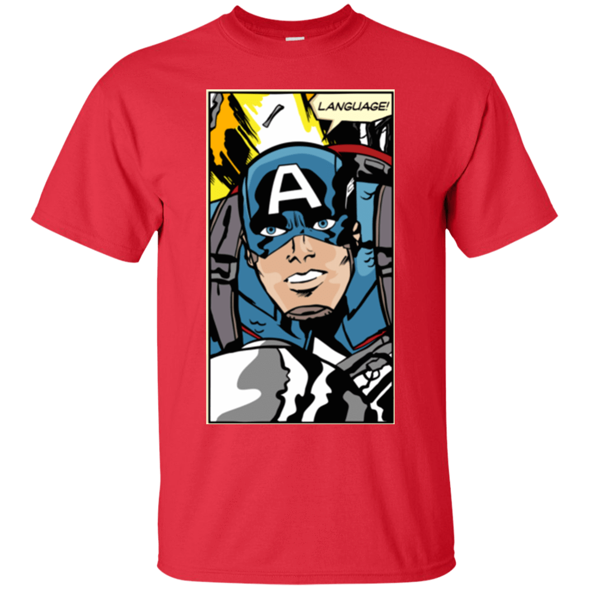 T-Shirts Red / S Language T-Shirt