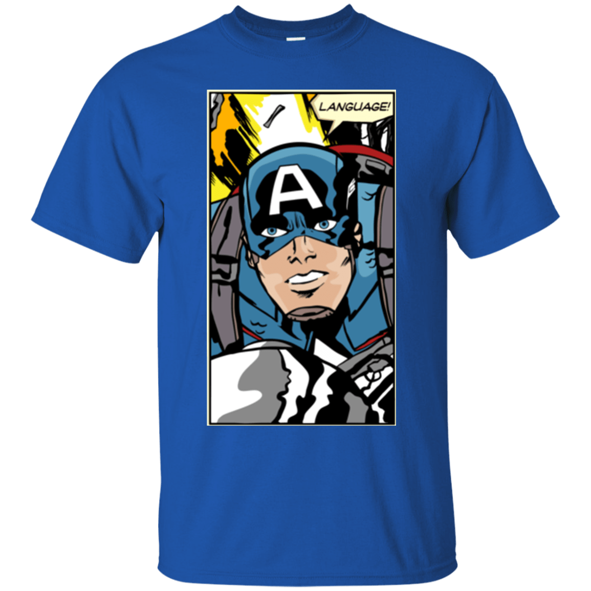 T-Shirts Royal / S Language T-Shirt