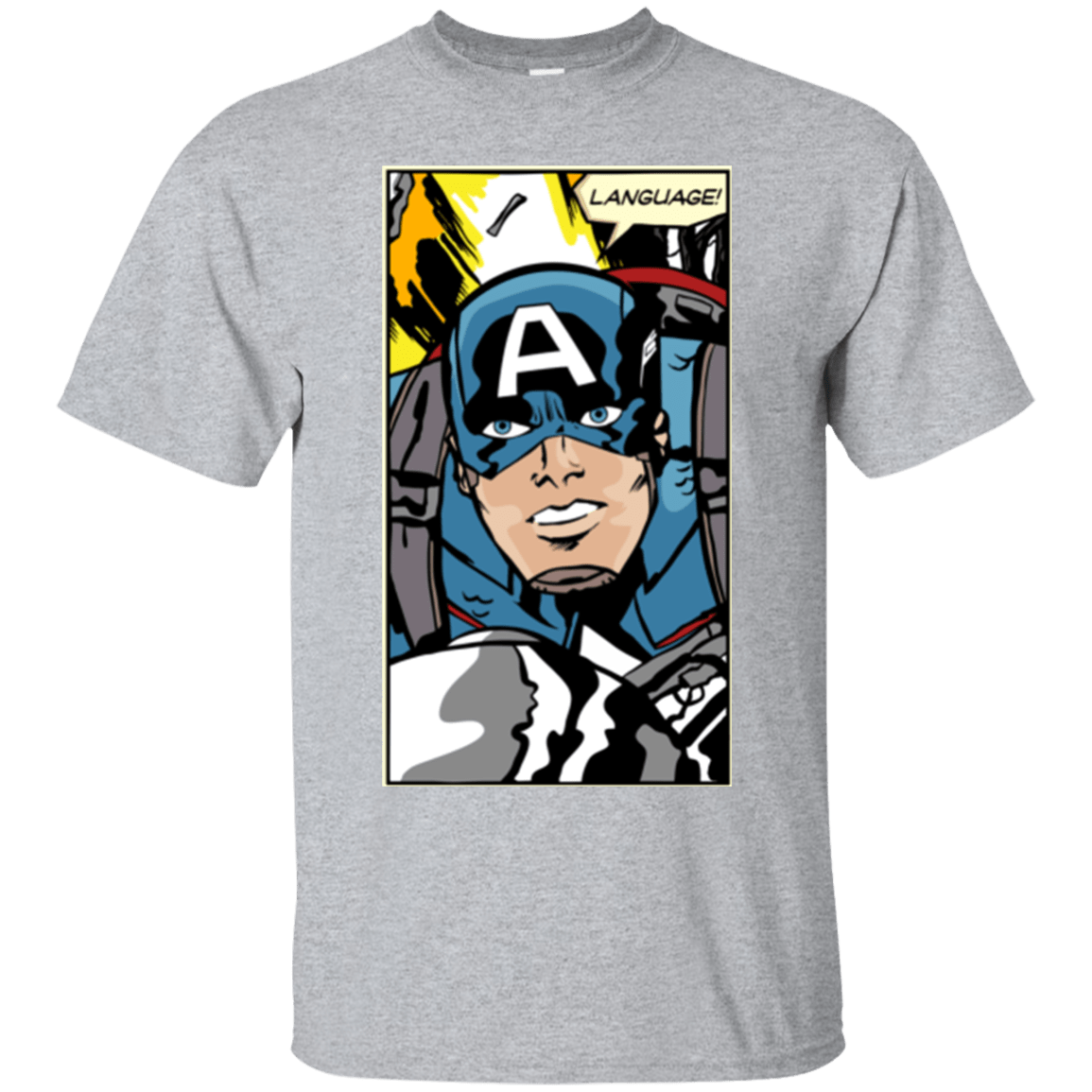 T-Shirts Sport Grey / S Language T-Shirt