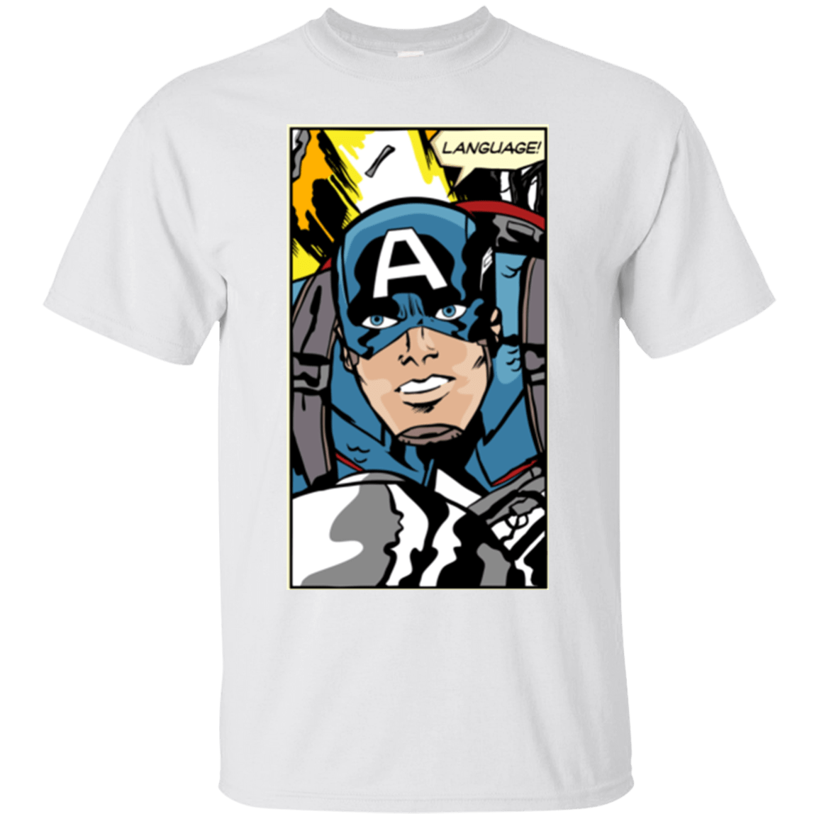 T-Shirts White / S Language T-Shirt