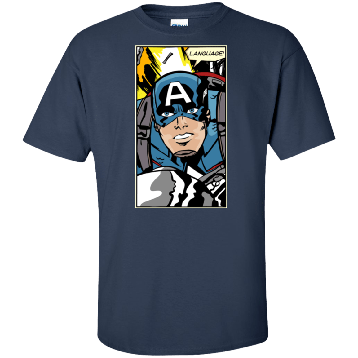 T-Shirts Navy / XLT Language Tall T-Shirt