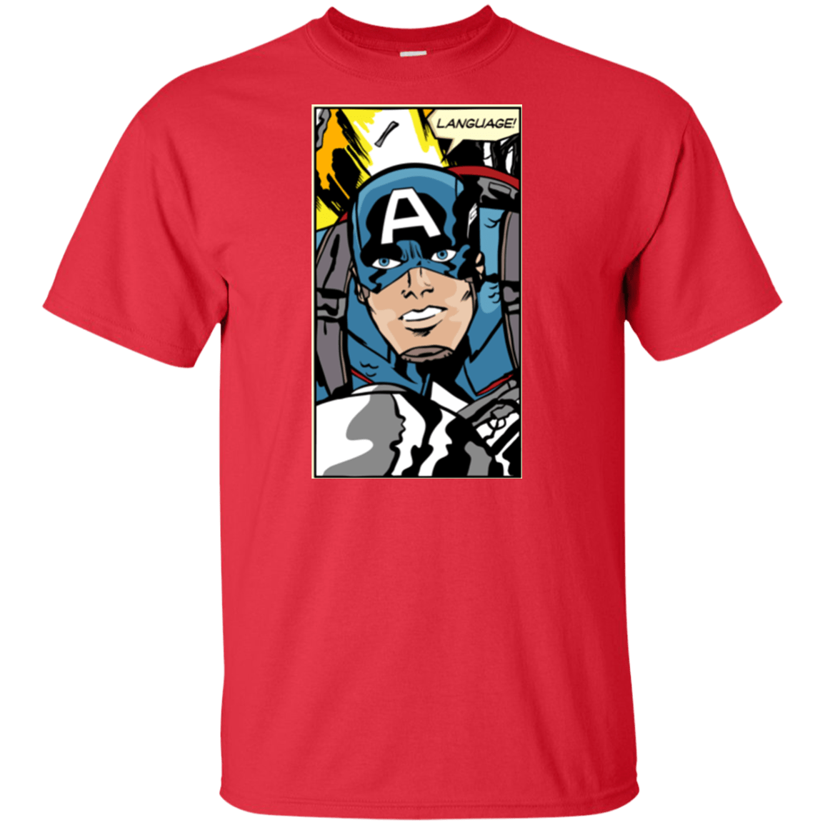 T-Shirts Red / XLT Language Tall T-Shirt