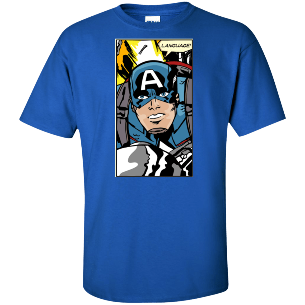 T-Shirts Royal / XLT Language Tall T-Shirt