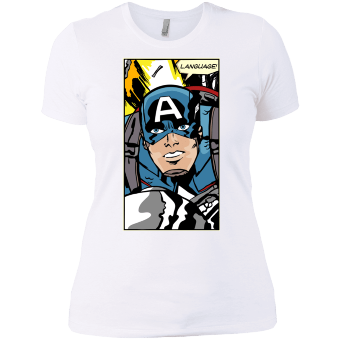 T-Shirts White / X-Small Language Women's Premium T-Shirt