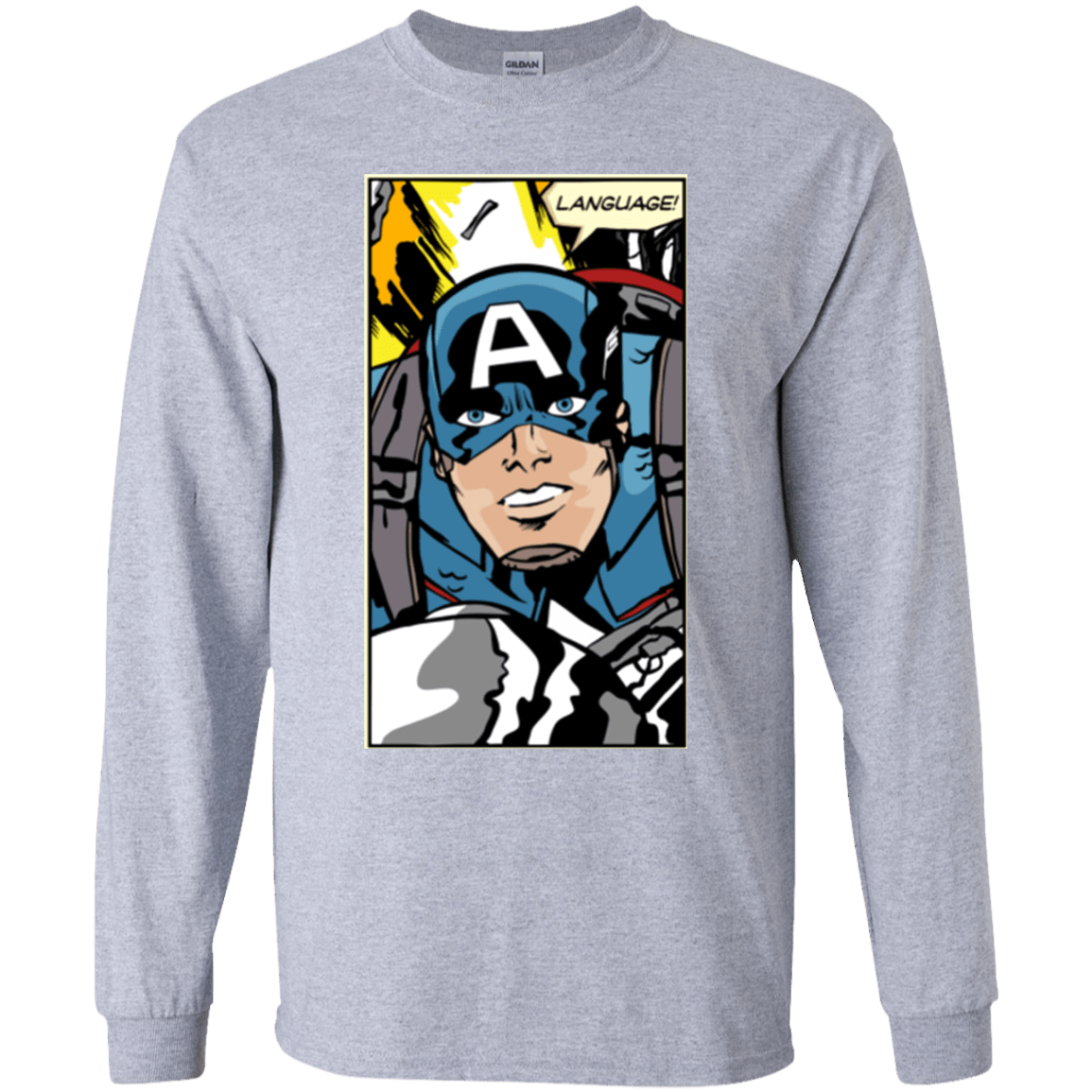 T-Shirts Sport Grey / YS Language Youth Long Sleeve T-Shirt