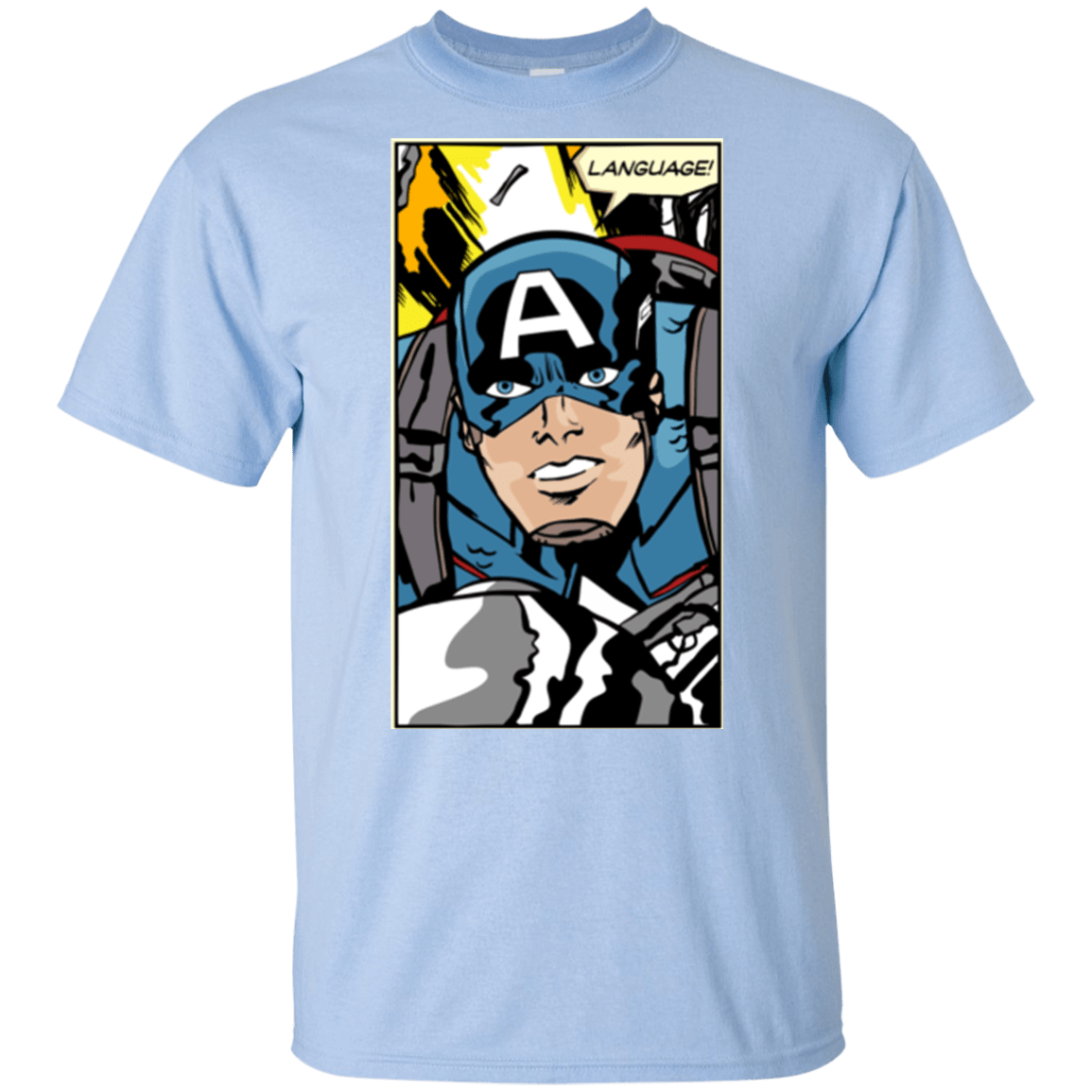 T-Shirts Light Blue / YXS Language Youth T-Shirt