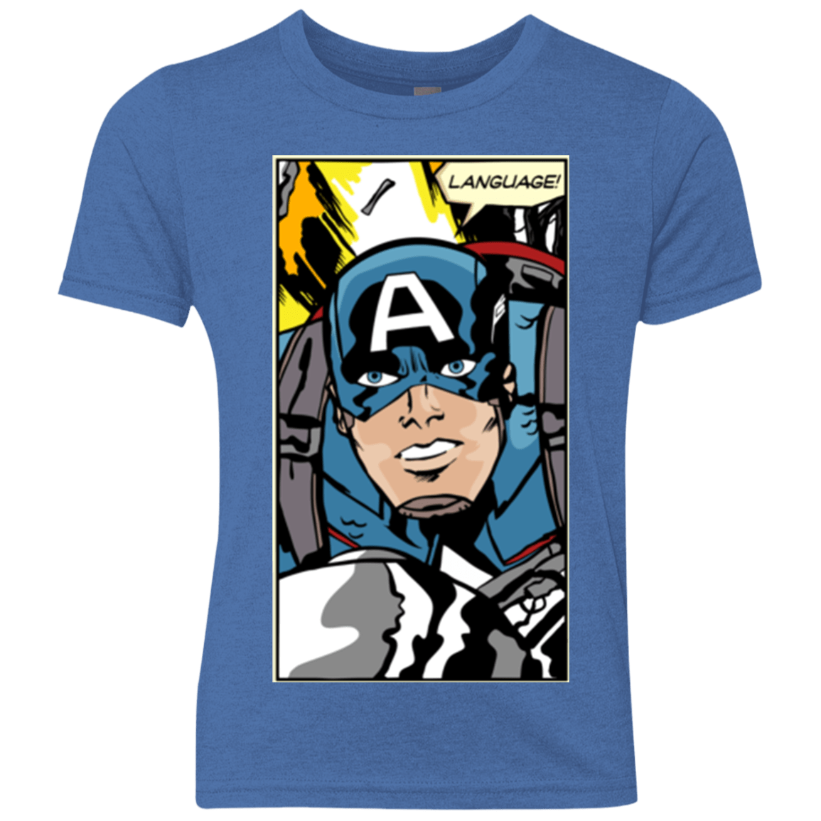 T-Shirts Vintage Royal / YXS Language Youth Triblend T-Shirt
