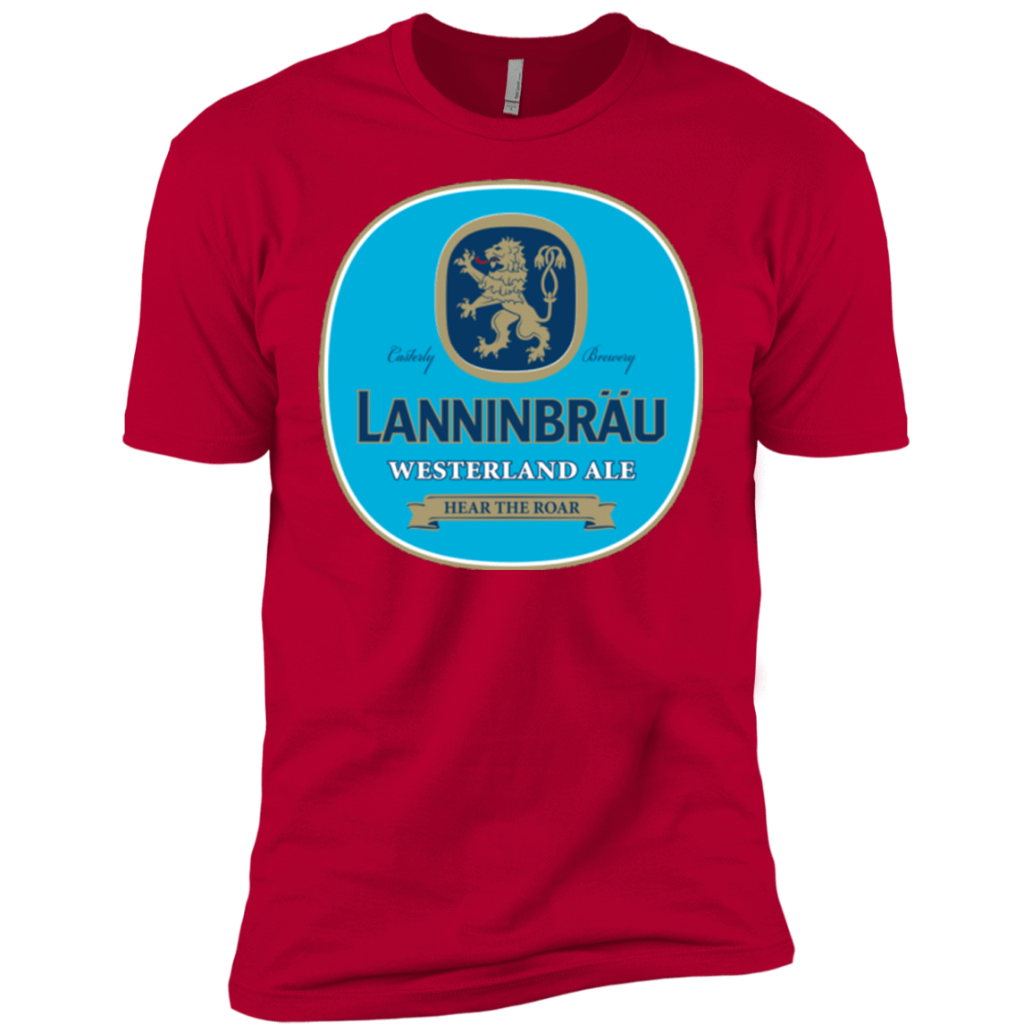 T-Shirts Red / YXS Lanninbrau Boys Premium T-Shirt