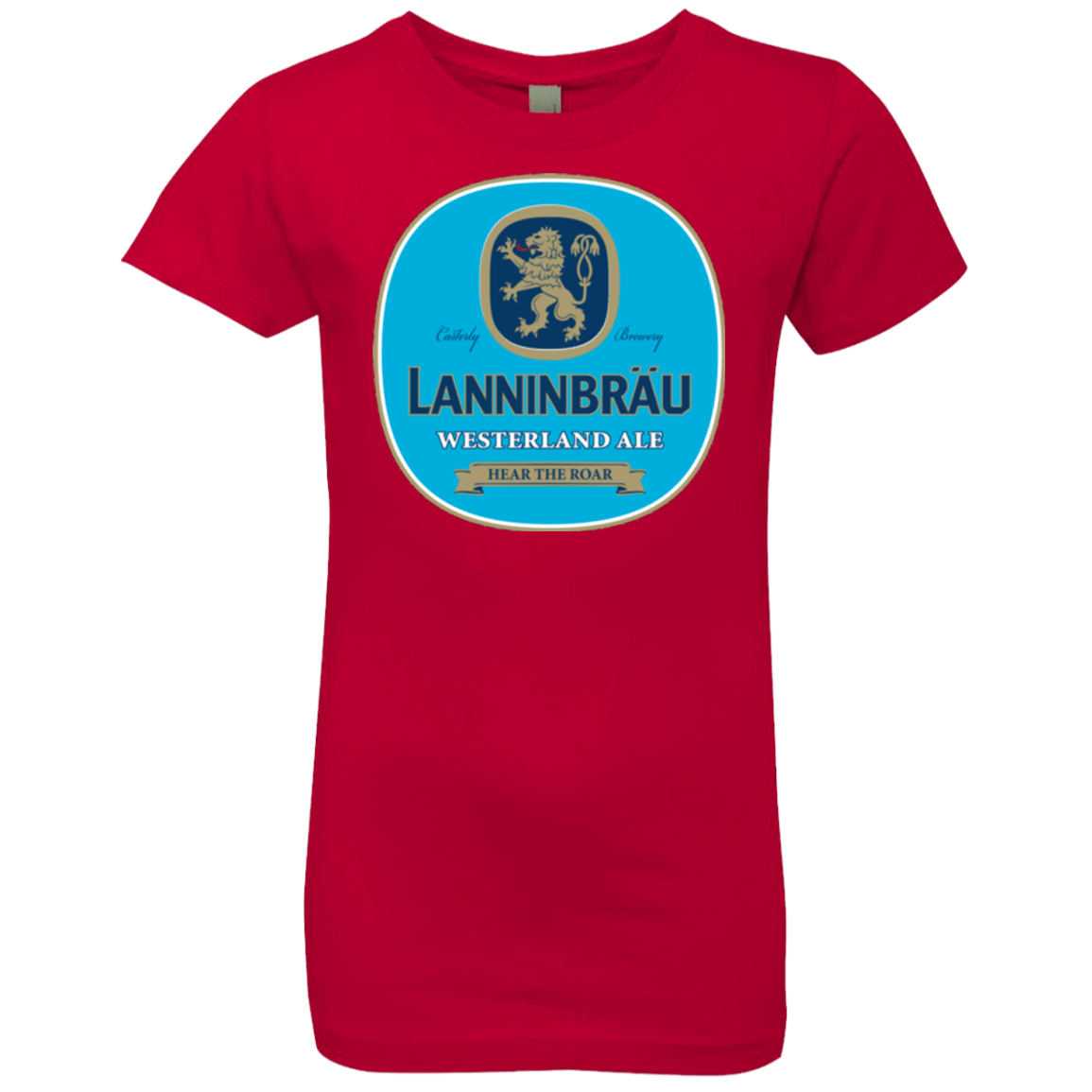 T-Shirts Red / YXS Lanninbrau Girls Premium T-Shirt
