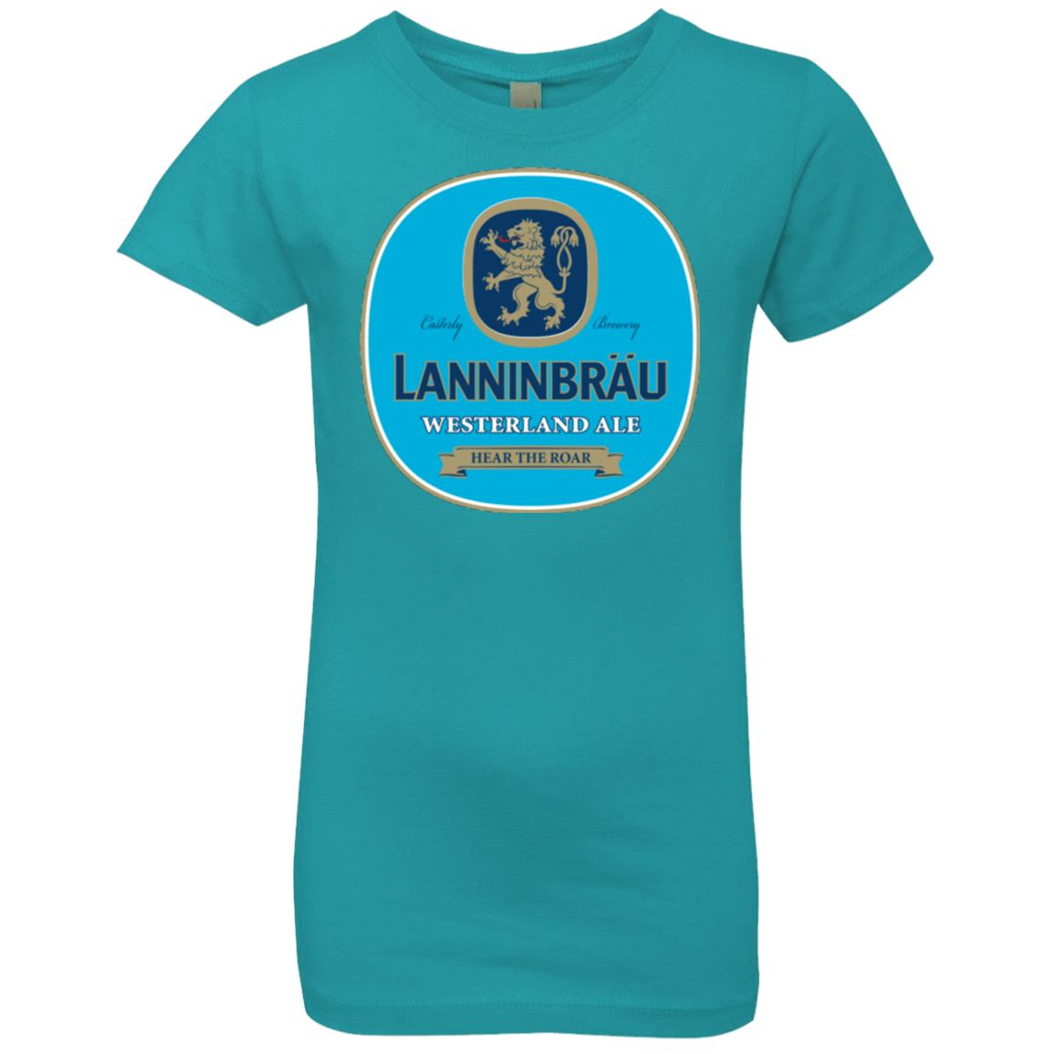 T-Shirts Tahiti Blue / YXS Lanninbrau Girls Premium T-Shirt