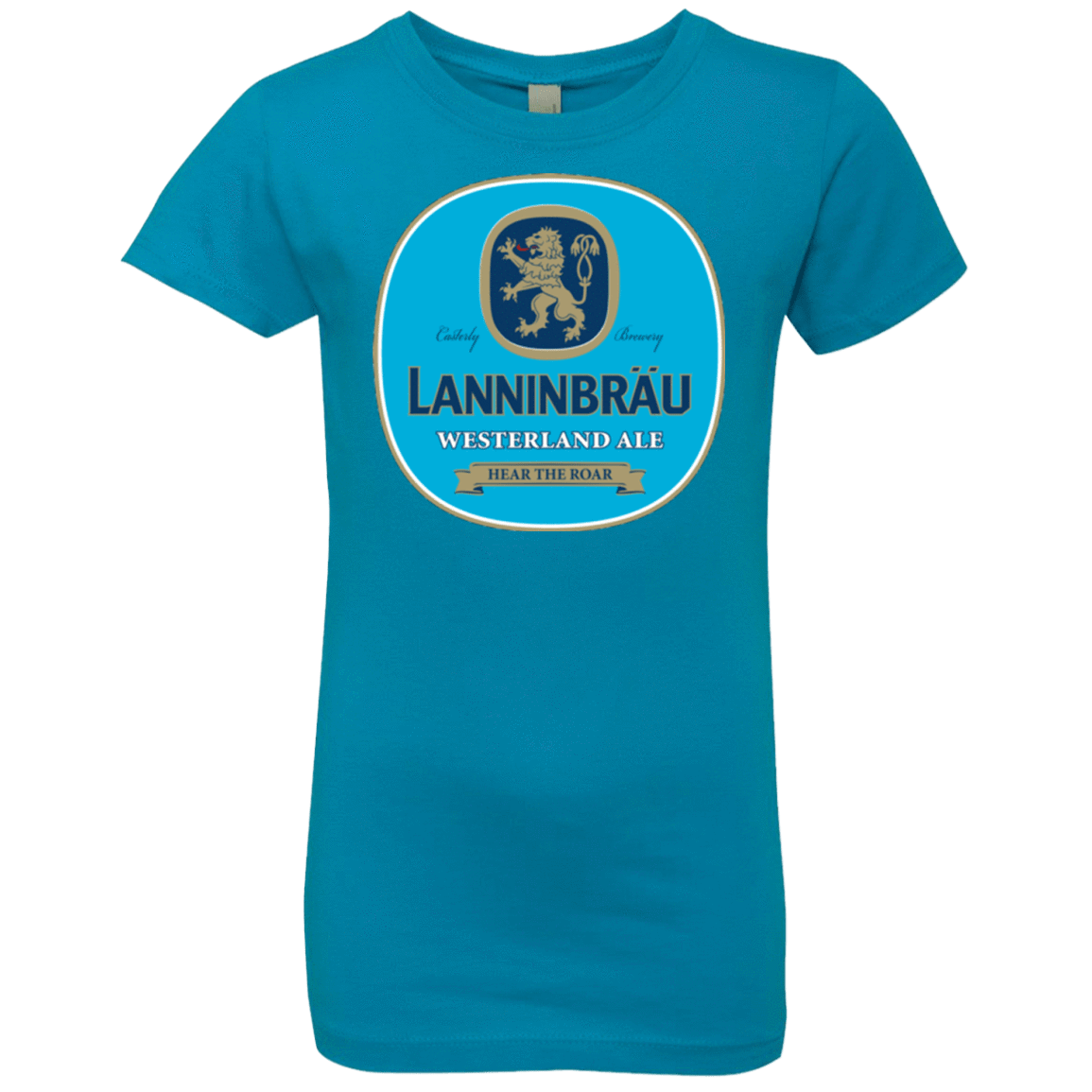 T-Shirts Turquoise / YXS Lanninbrau Girls Premium T-Shirt