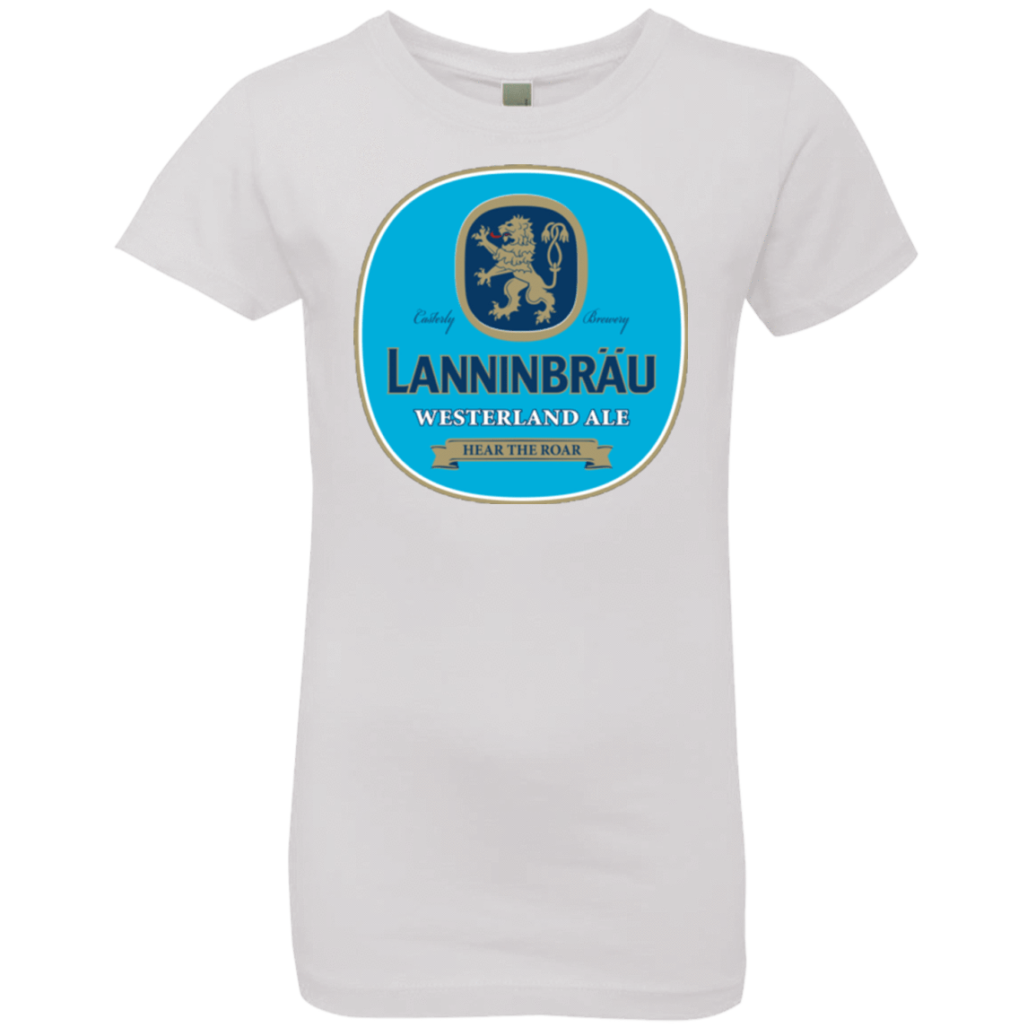 T-Shirts White / YXS Lanninbrau Girls Premium T-Shirt