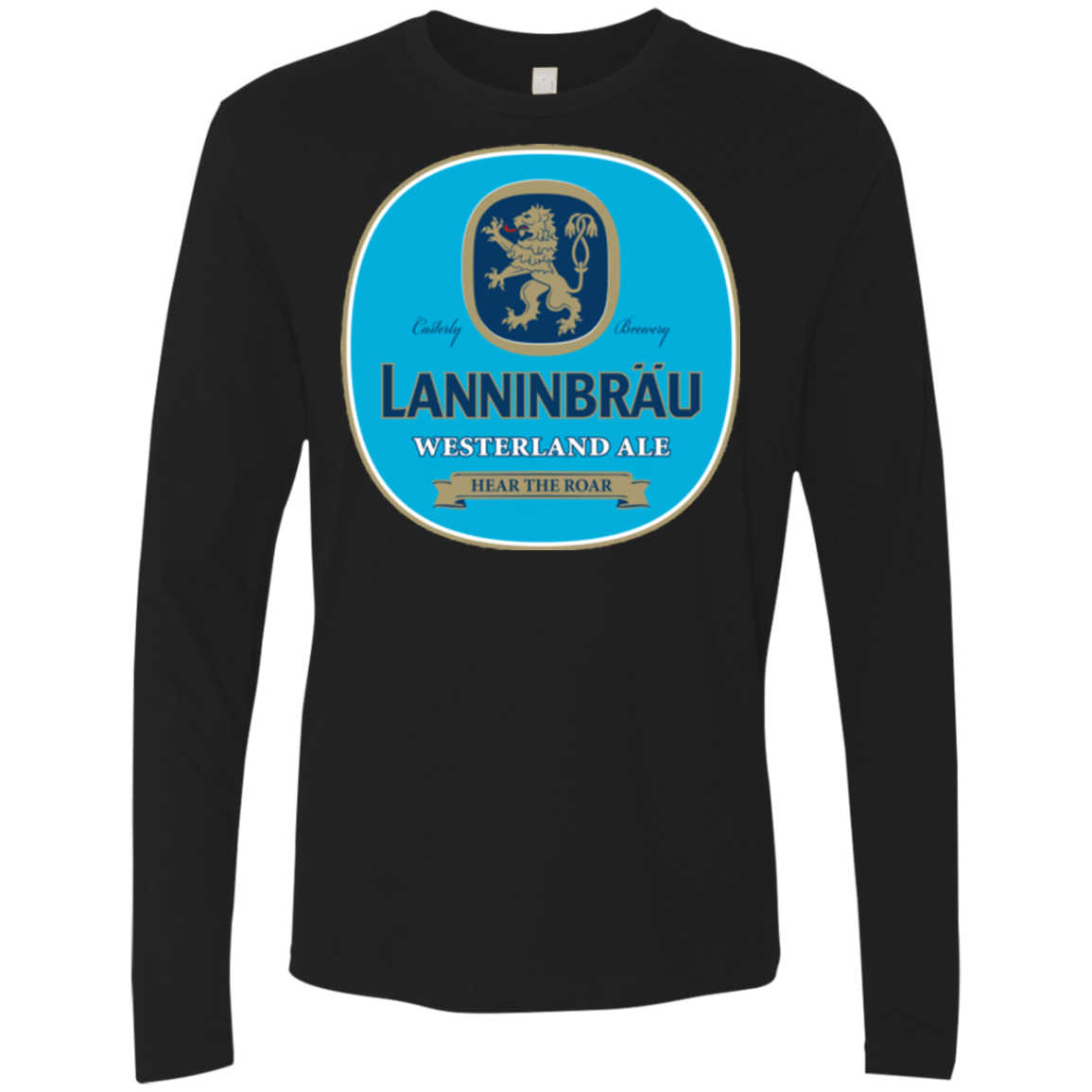 T-Shirts Black / Small Lanninbrau Men's Premium Long Sleeve