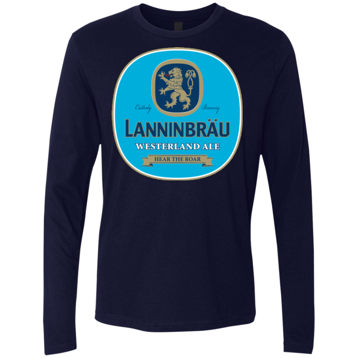 T-Shirts Midnight Navy / Small Lanninbrau Men's Premium Long Sleeve