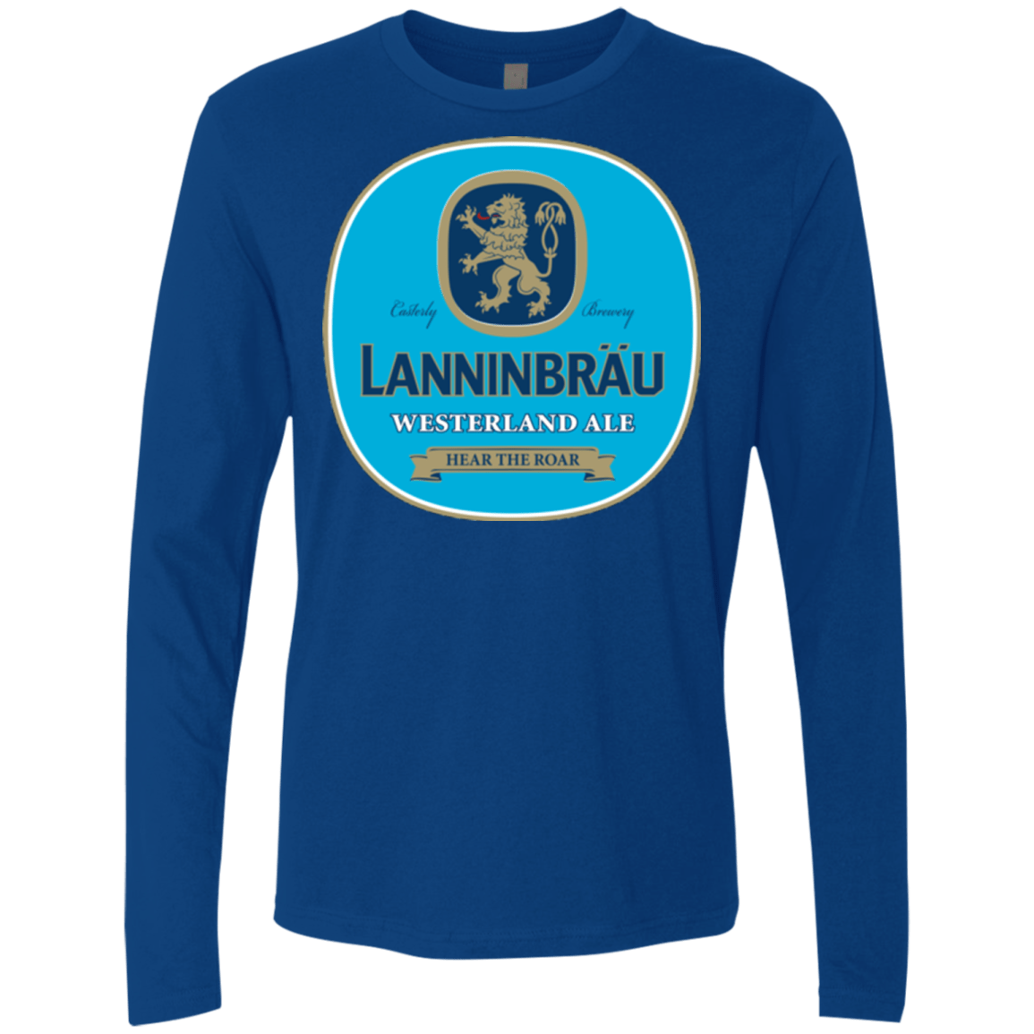 T-Shirts Royal / Small Lanninbrau Men's Premium Long Sleeve