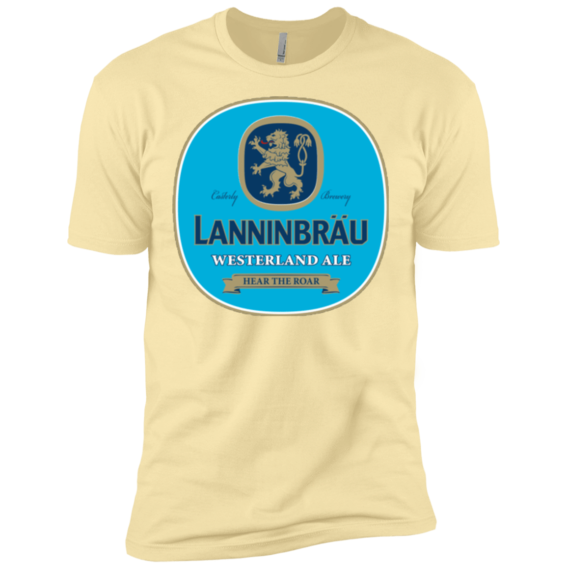 T-Shirts Banana Cream / X-Small Lanninbrau Men's Premium T-Shirt