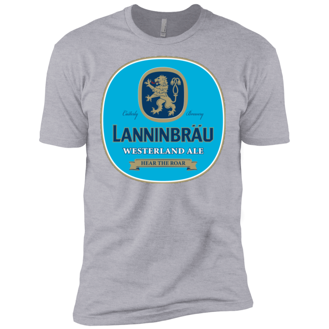 T-Shirts Heather Grey / X-Small Lanninbrau Men's Premium T-Shirt