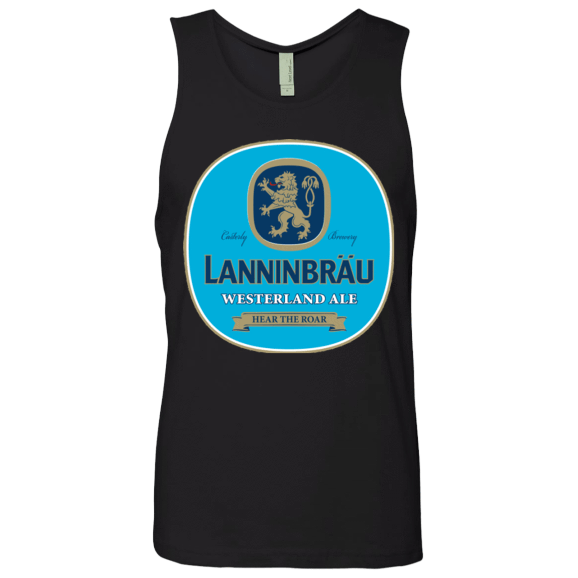T-Shirts Black / Small Lanninbrau Men's Premium Tank Top