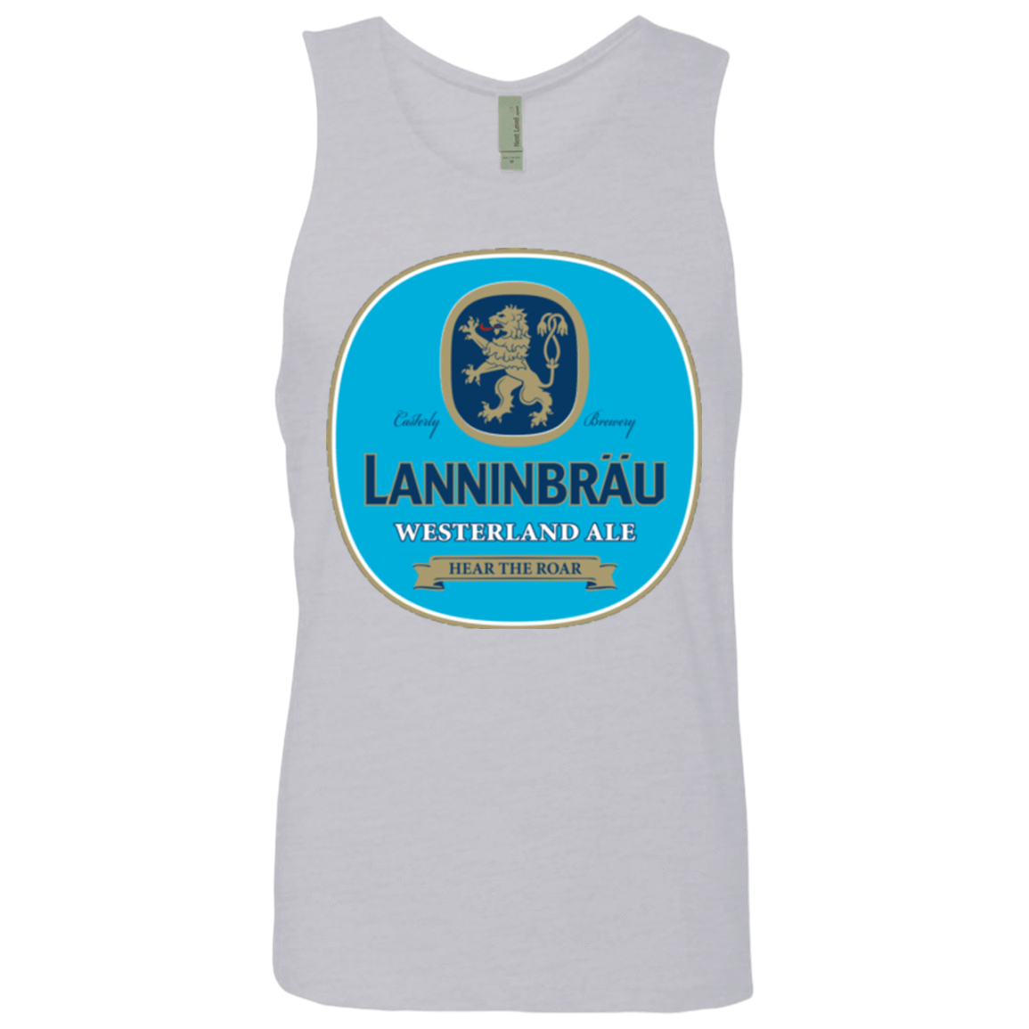 T-Shirts Heather Grey / Small Lanninbrau Men's Premium Tank Top