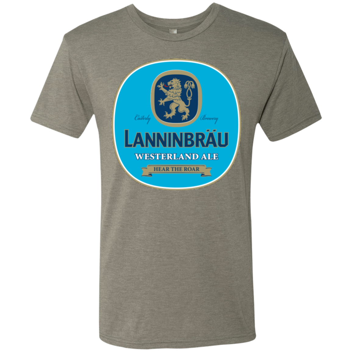T-Shirts Venetian Grey / Small Lanninbrau Men's Triblend T-Shirt