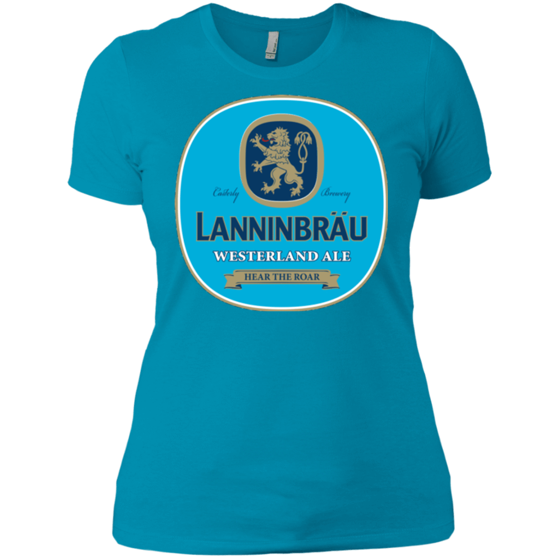 T-Shirts Turquoise / X-Small Lanninbrau Women's Premium T-Shirt