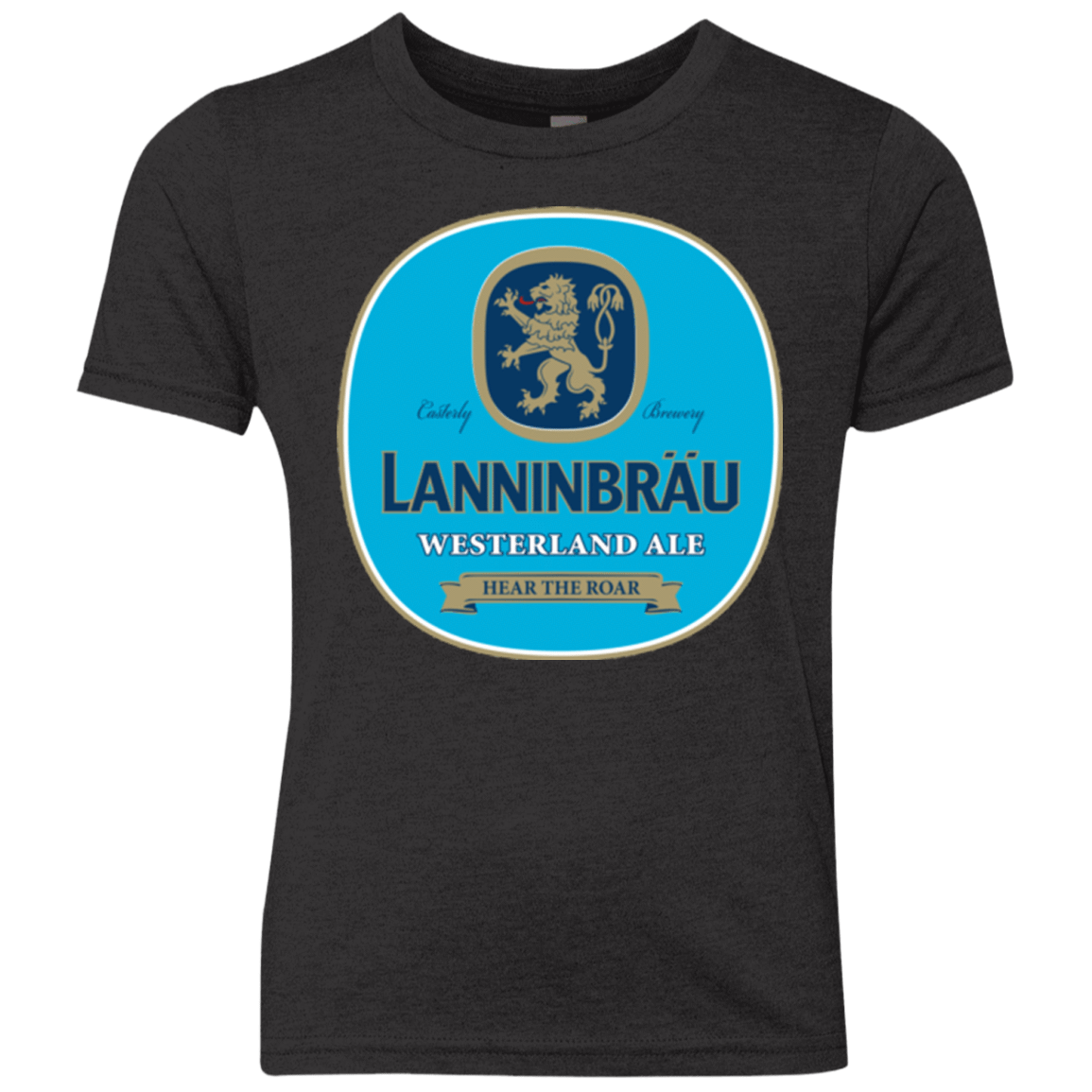 T-Shirts Vintage Black / YXS Lanninbrau Youth Triblend T-Shirt