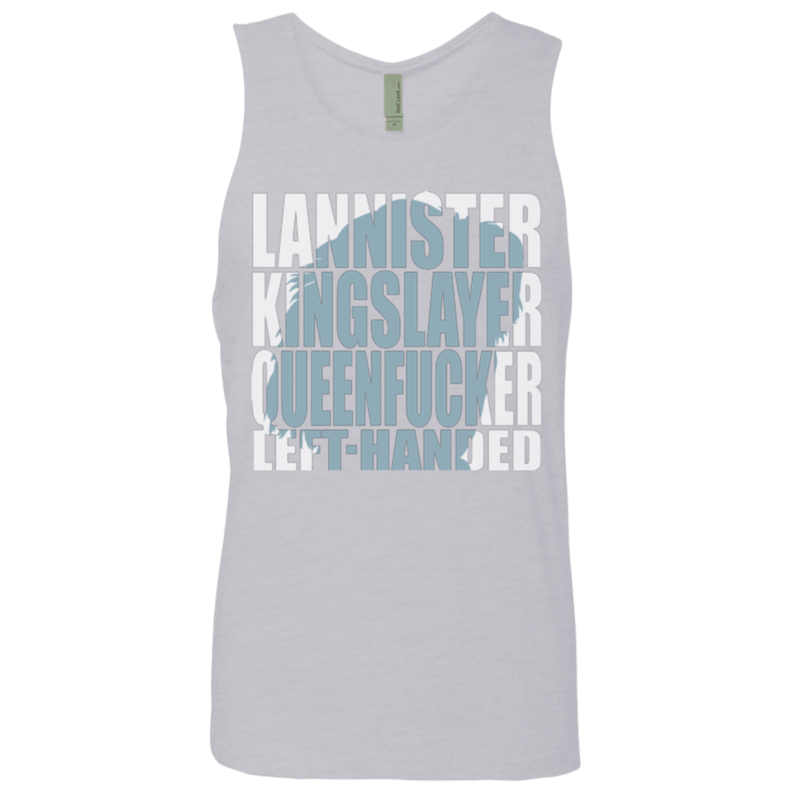 T-Shirts Heather Grey / Small Lannister Left Handed Men's Premium Tank Top