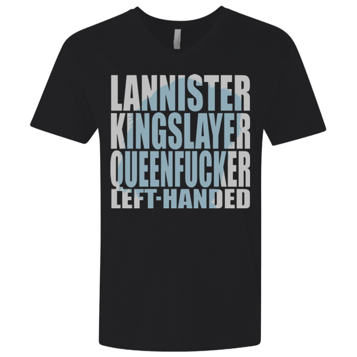 T-Shirts Black / X-Small Lannister Left Handed Men's Premium V-Neck