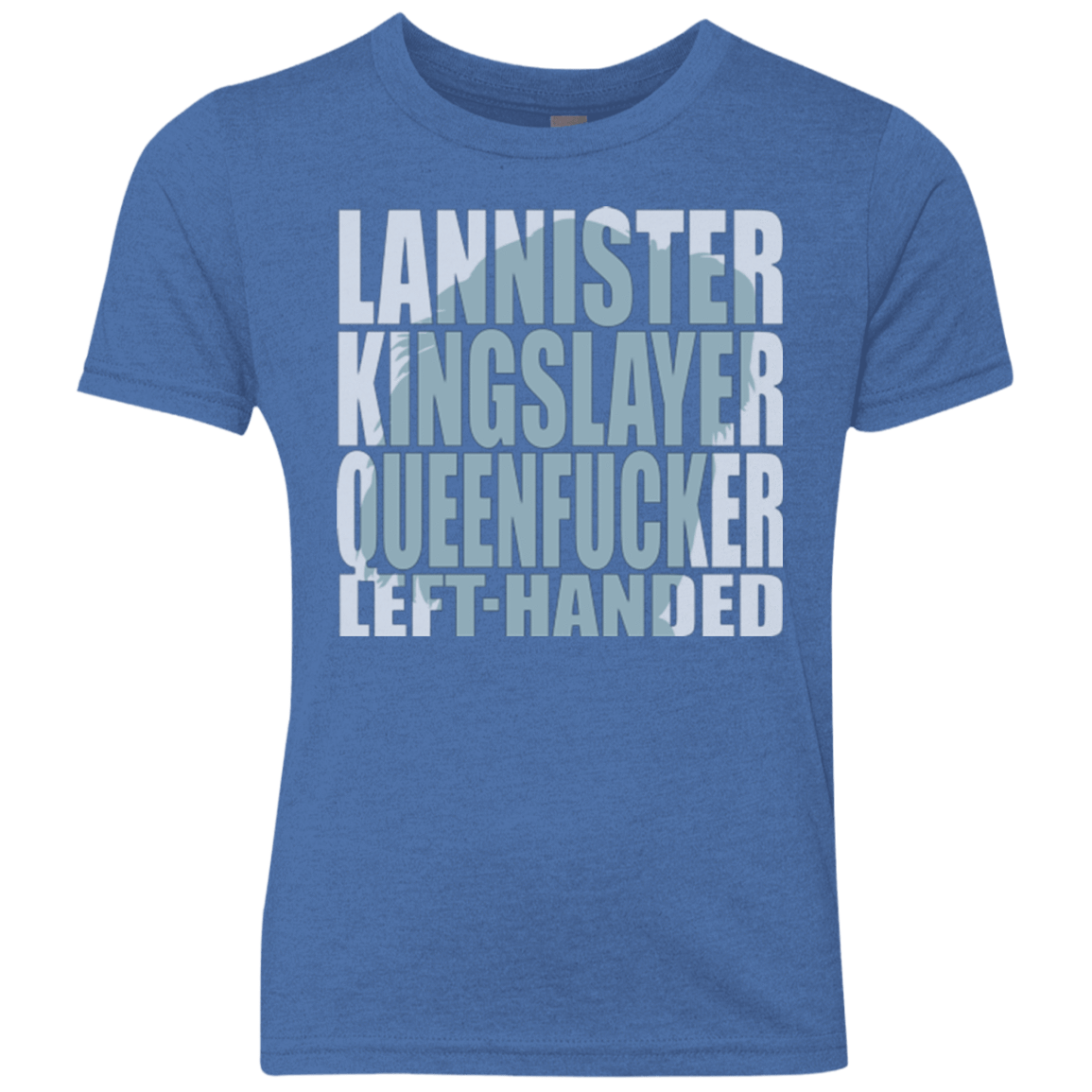 T-Shirts Vintage Royal / YXS Lannister Left Handed Youth Triblend T-Shirt