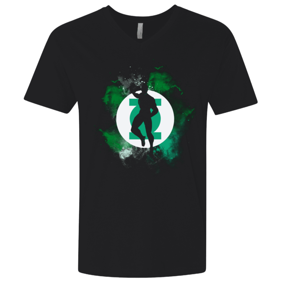 T-Shirts Black / X-Small Lantern Space pop Men's Premium V-Neck