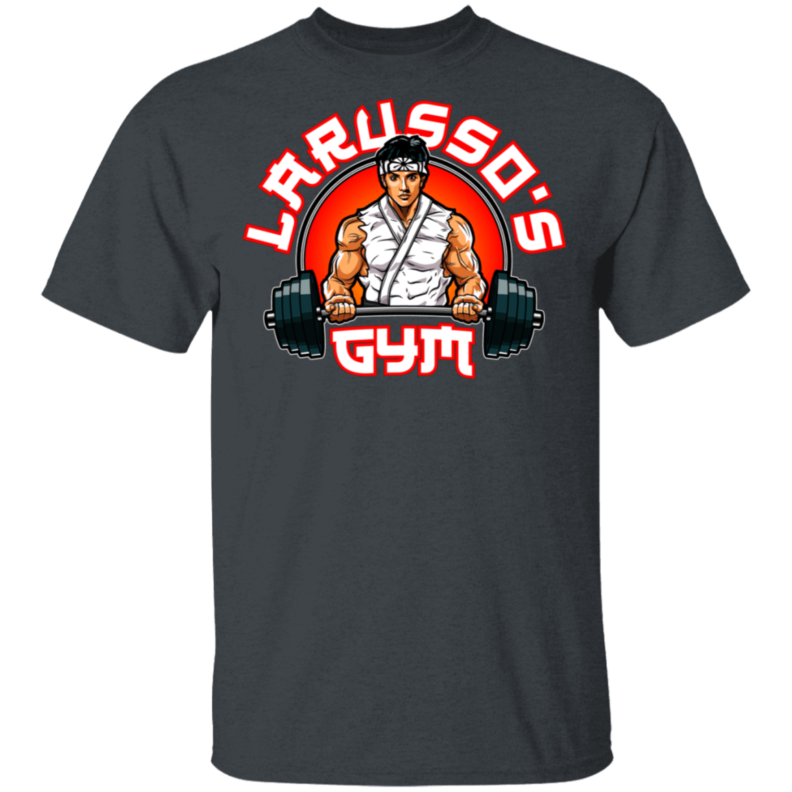 T-Shirts Dark Heather / S Larusso's Gym T-Shirt
