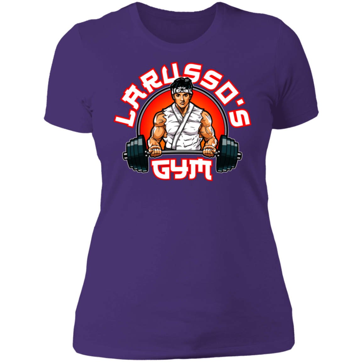 T-Shirts Purple Rush/ / S Larusso's Gym Women's Premium T-Shirt
