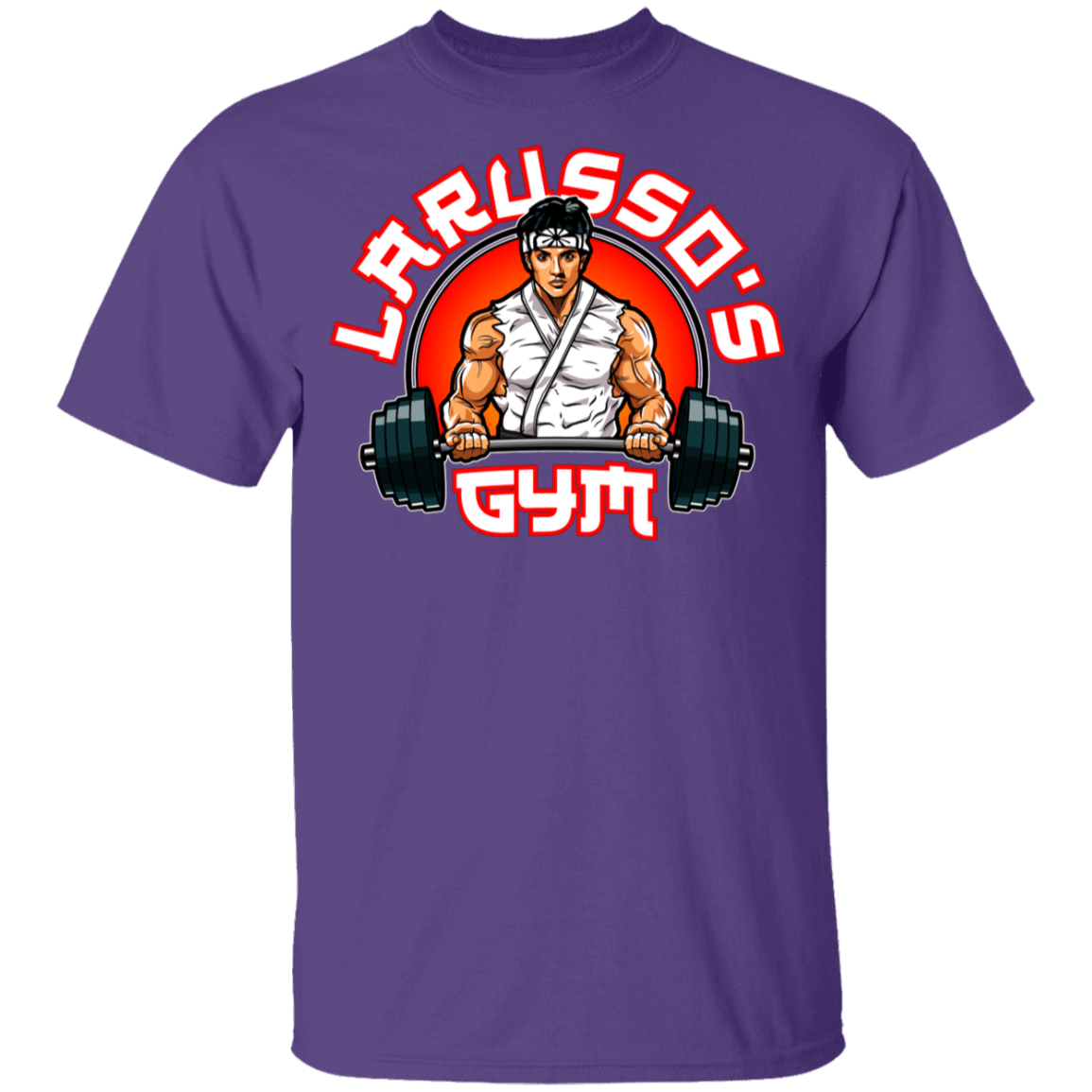 T-Shirts Purple / YXS Larusso's Gym Youth T-Shirt