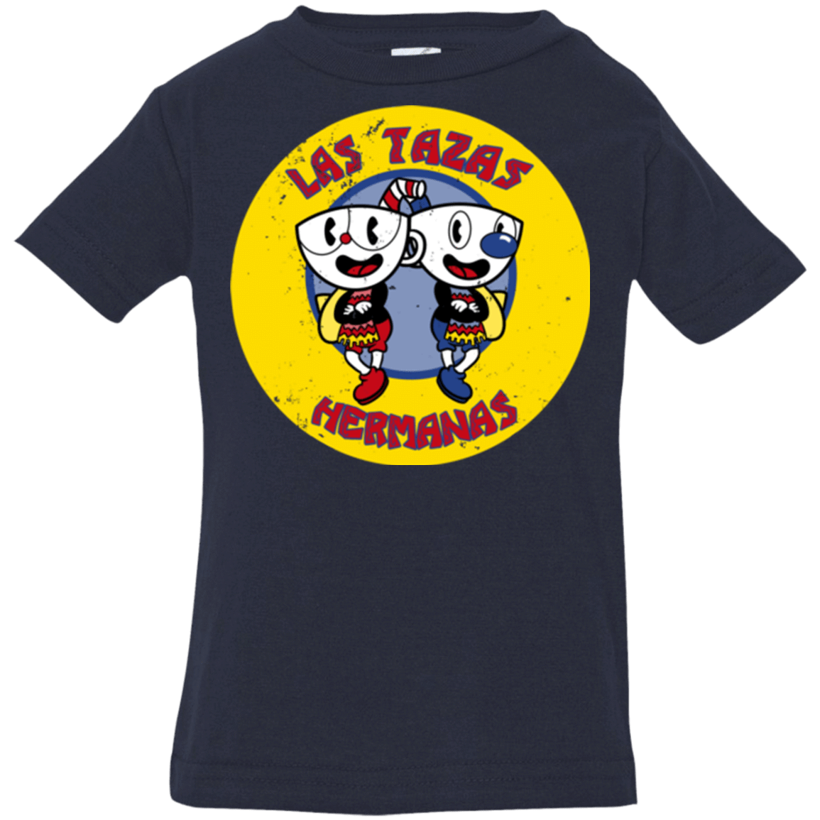 T-Shirts Navy / 6 Months las tazas hermanas Infant PremiumT-Shirt