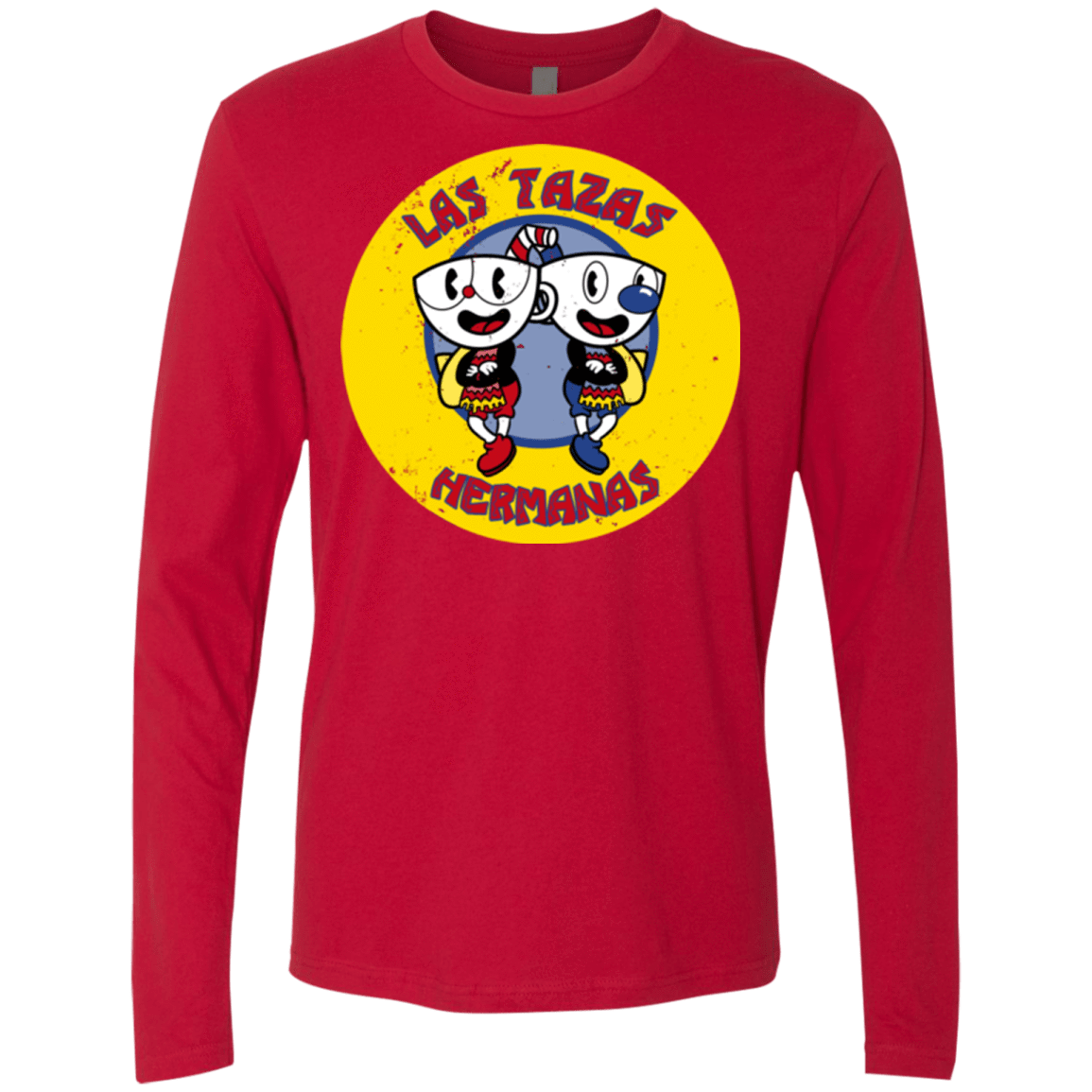 T-Shirts Red / Small las tazas hermanas Men's Premium Long Sleeve
