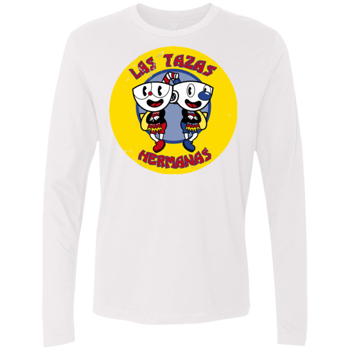 T-Shirts White / Small las tazas hermanas Men's Premium Long Sleeve