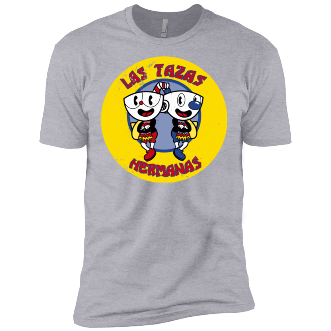 T-Shirts Heather Grey / X-Small las tazas hermanas Men's Premium T-Shirt
