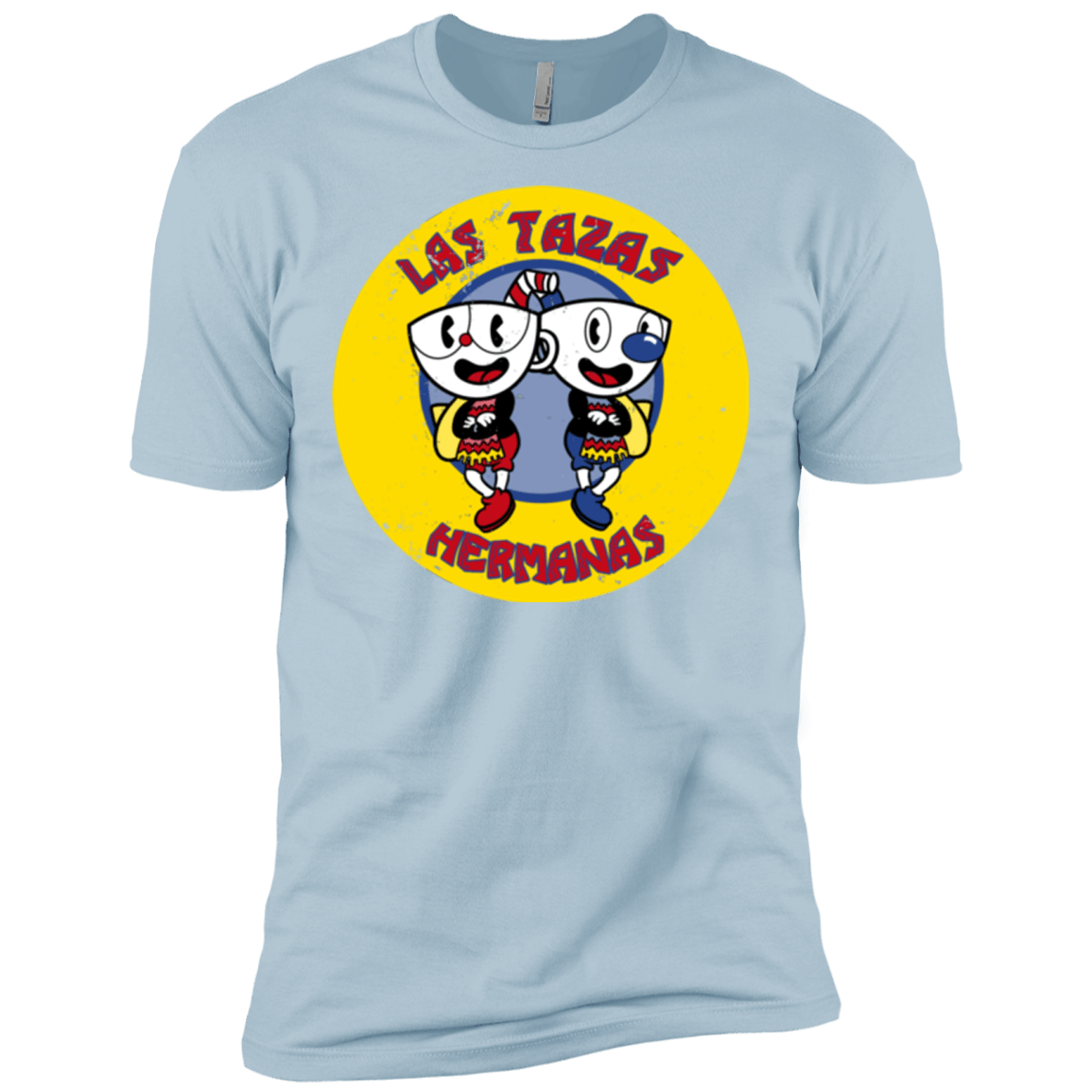 T-Shirts Light Blue / X-Small las tazas hermanas Men's Premium T-Shirt