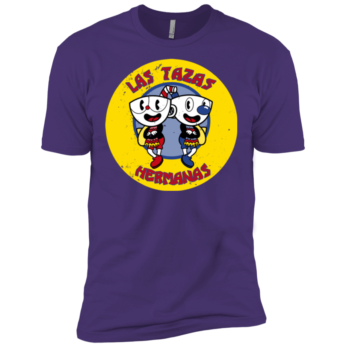 T-Shirts Purple / X-Small las tazas hermanas Men's Premium T-Shirt