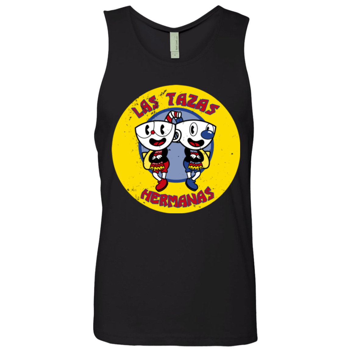 T-Shirts Black / Small las tazas hermanas Men's Premium Tank Top