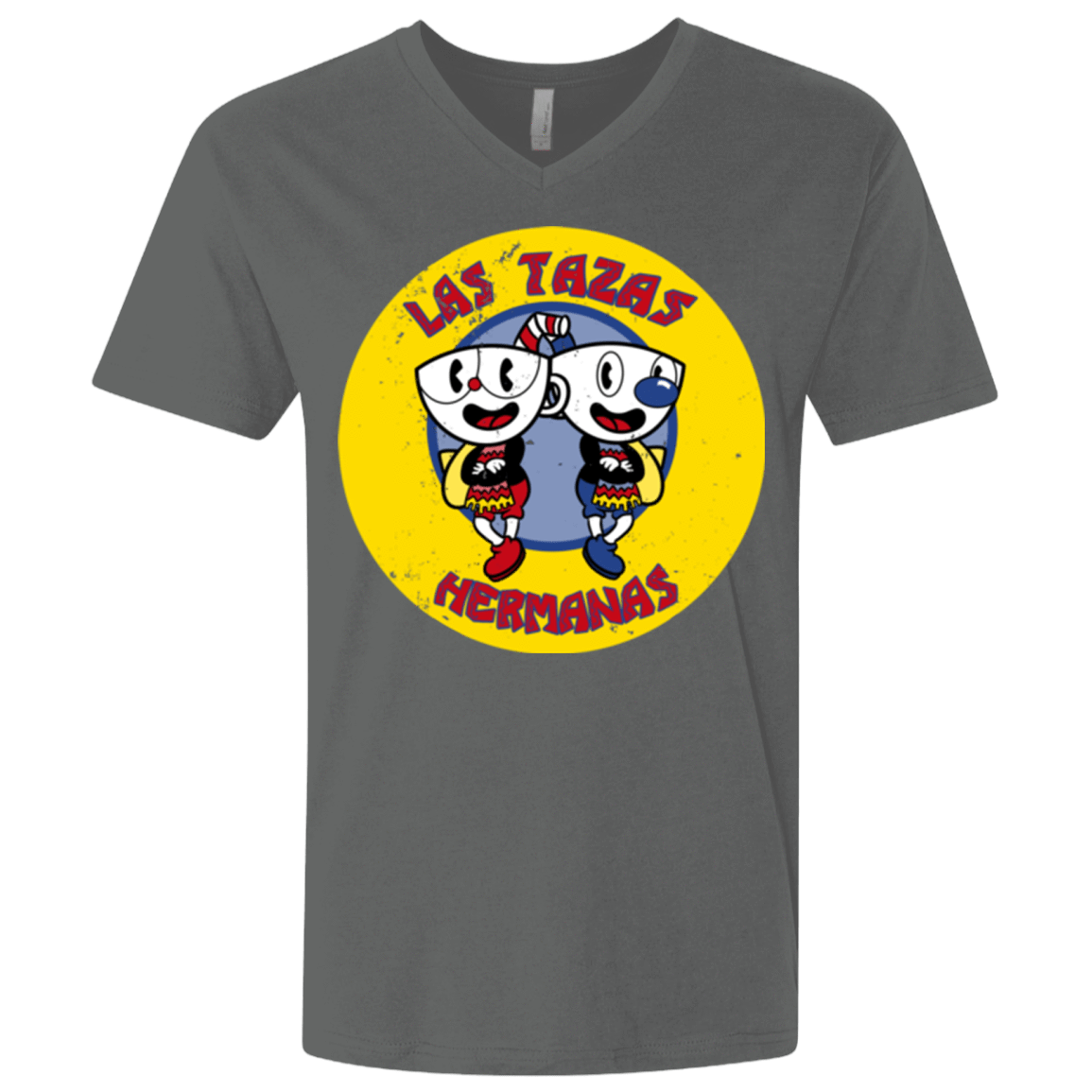 T-Shirts Heavy Metal / X-Small las tazas hermanas Men's Premium V-Neck