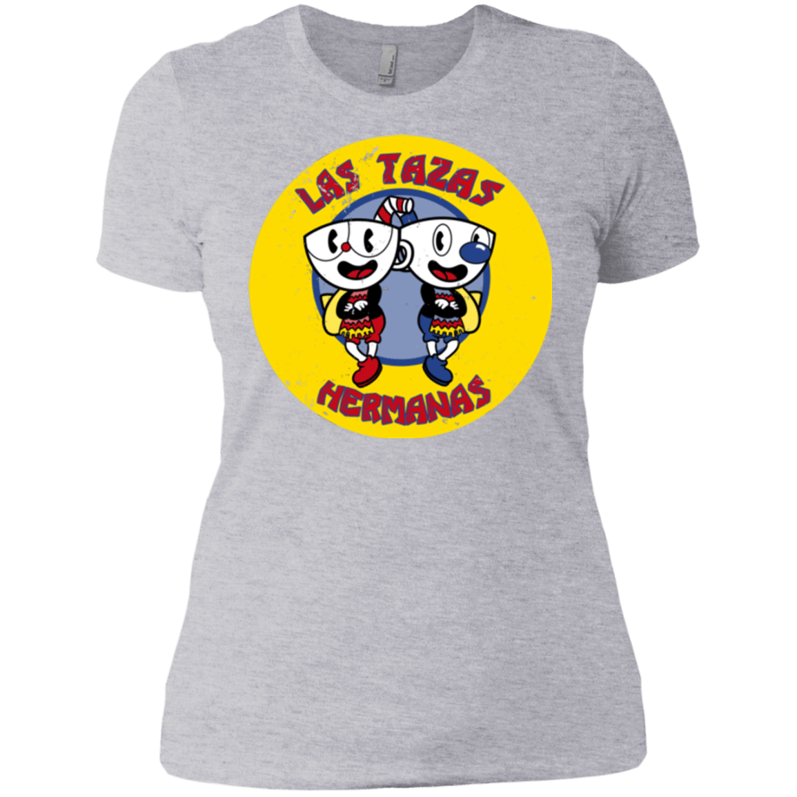 T-Shirts Heather Grey / X-Small las tazas hermanas Women's Premium T-Shirt