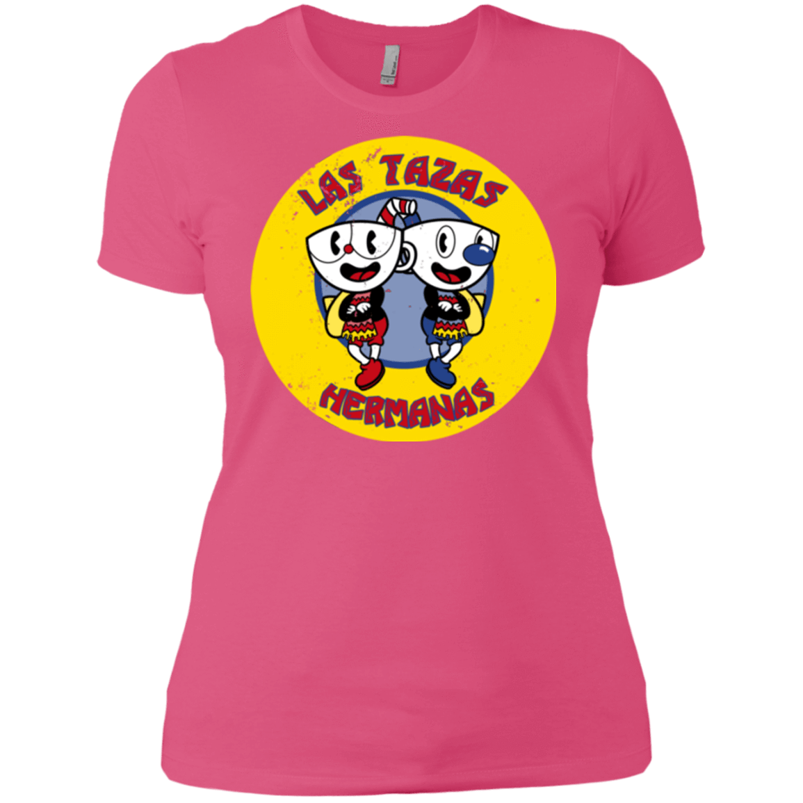 T-Shirts Hot Pink / X-Small las tazas hermanas Women's Premium T-Shirt
