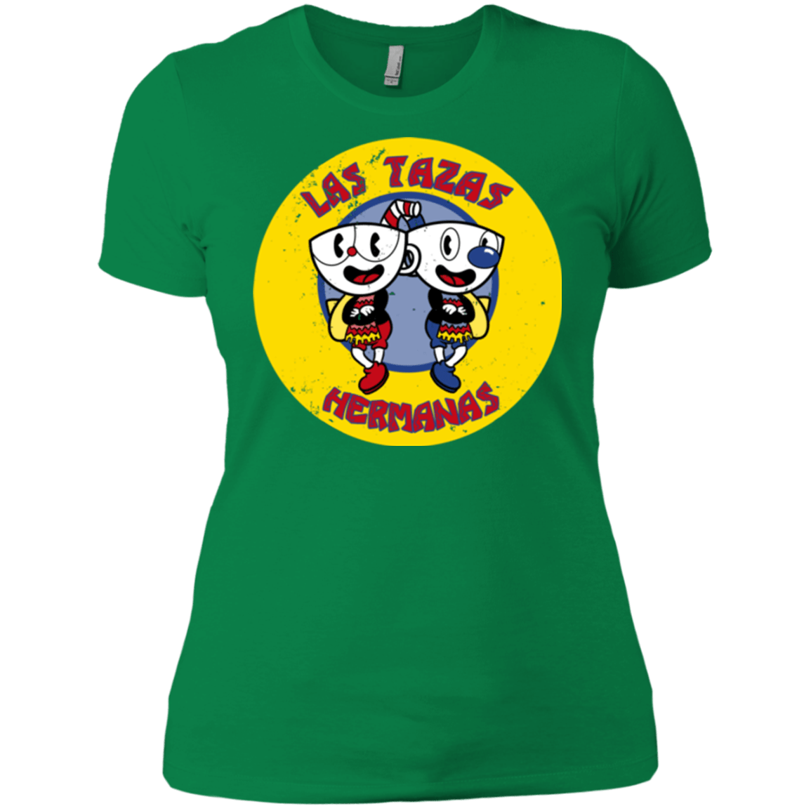 T-Shirts Kelly Green / X-Small las tazas hermanas Women's Premium T-Shirt