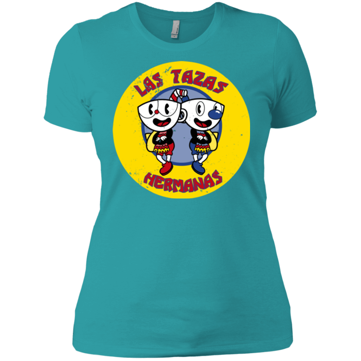 T-Shirts Tahiti Blue / X-Small las tazas hermanas Women's Premium T-Shirt